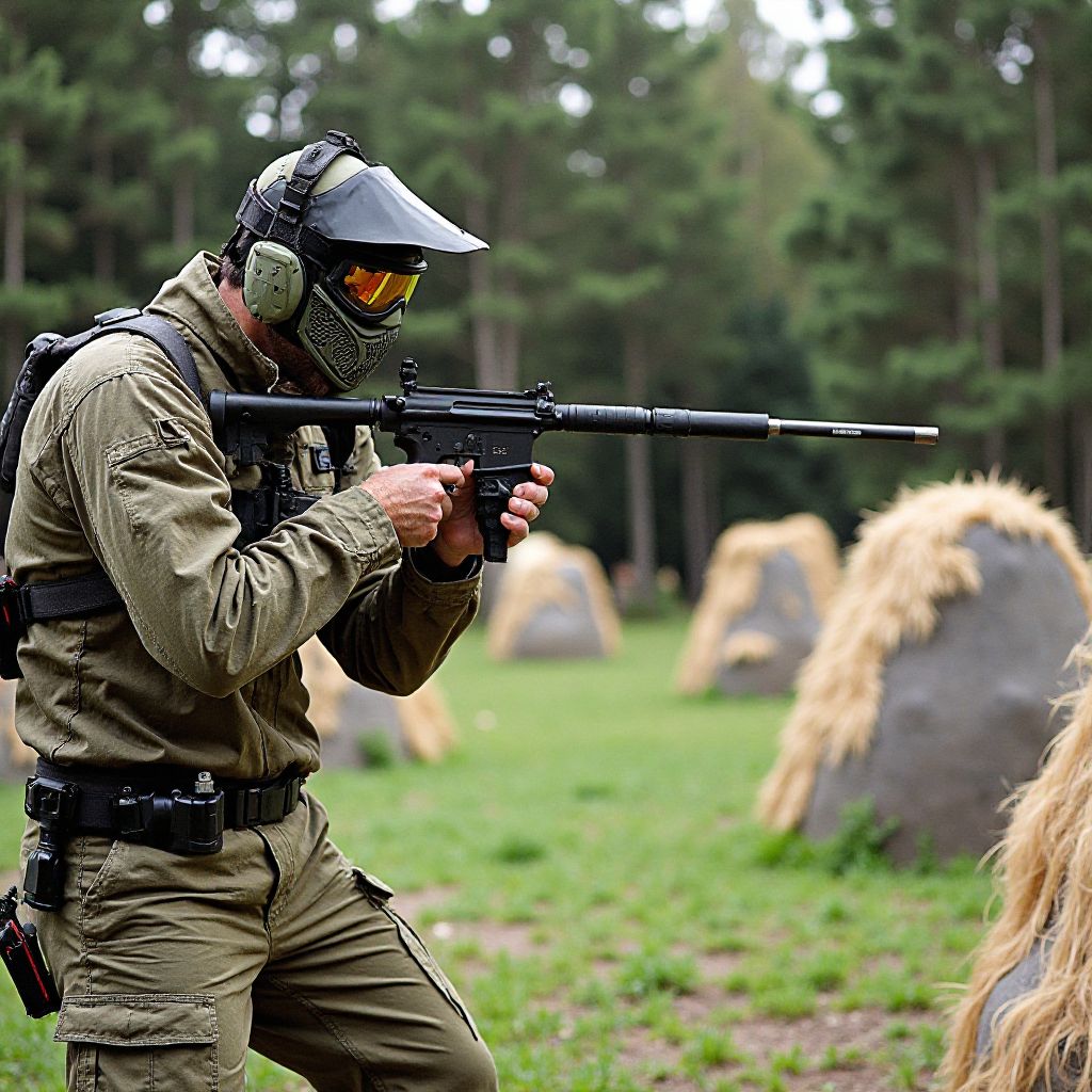 Arène principale Paintball Premium