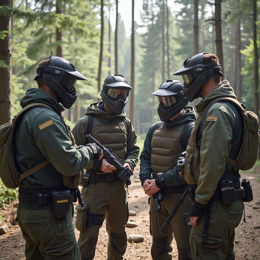 Équipe en stratégie tactique